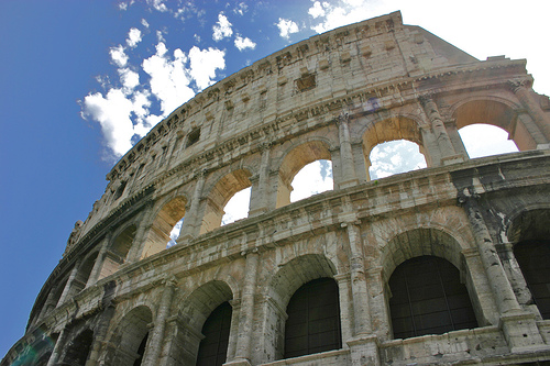 Colosseum Rome, photo by Dan Kamminga