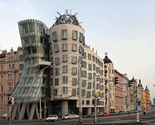 Dancing House Fred and Ginger in Prague, photo by Tony Hisgett