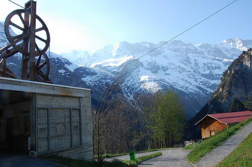 View from Gimmelwald, Switzerland, photo by edwin.11