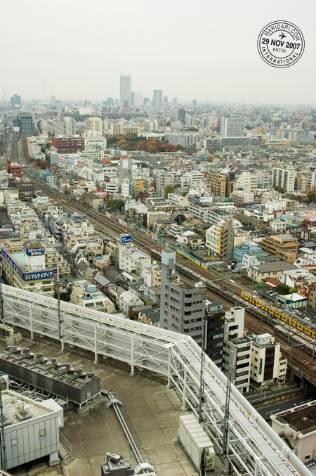 The view from Oakwood Apartment Shinjuku - Buildings in Shinjuku