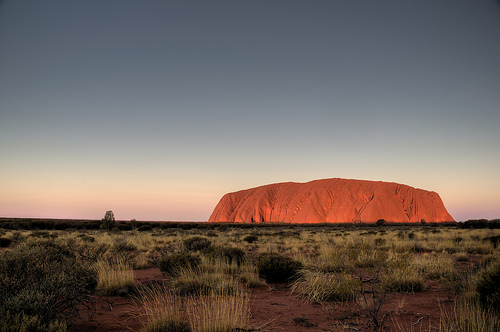 Uluru or Ayers Rock in Northern Territory, Central Australia photo by nosha