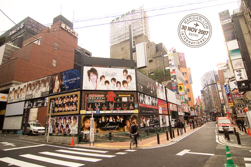 Male Escort Bars or Host Clubs at Kabukicho, Shinjuku, Tokyo, Japan