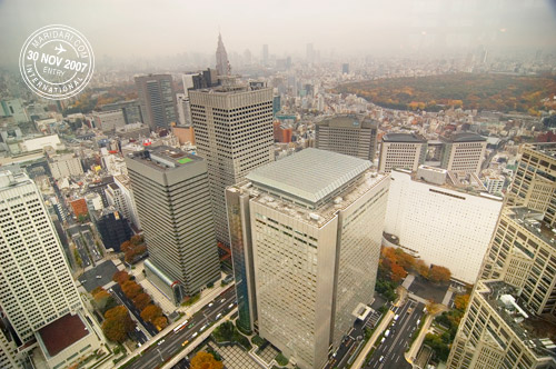 View from the Tokyo Metropolitan Government Building