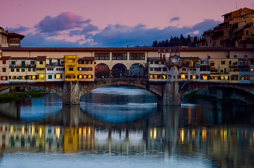 Ponte Vecchio, Florence, Italy, photo by Valeriano Della Longa