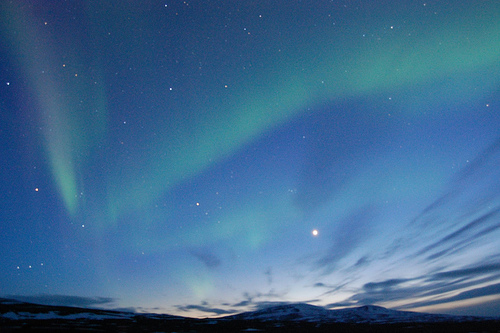 Aurora Borealis, Iceland, photo by deivis