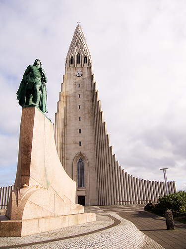 Hallgrimskirkja Church, Iceland, photo by David Blaikie