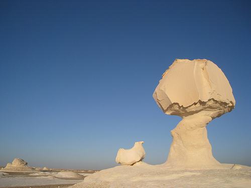 White Desert, Egypt, photo by Sara Goldsmith