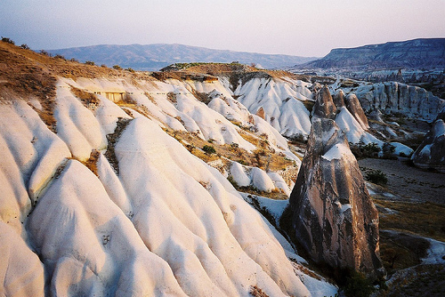 Sun rising at the town of Goreme, Cappadocia, Turkey, photo by Jonathan Reimer