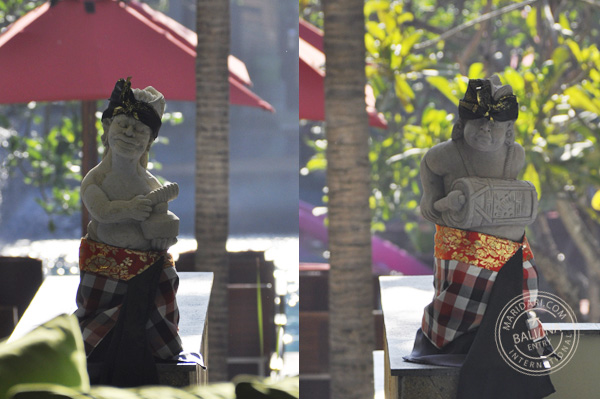 All Seasons Legian Bali hotel review - balinese statues