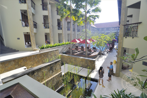 Legian, Bali hotels - All Seasons - exterior view of swimming pool